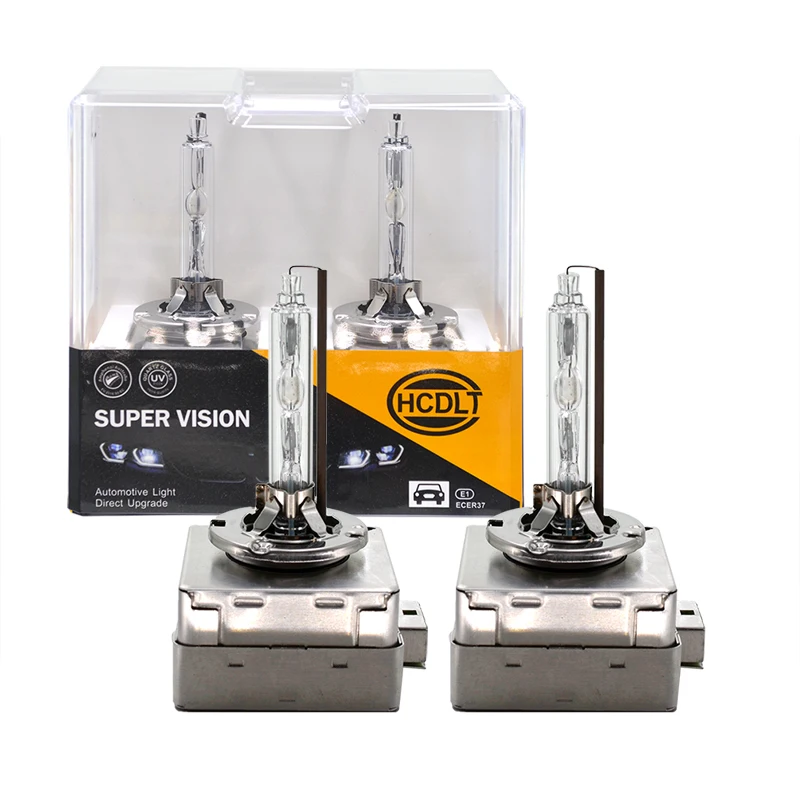 HCDLT 2PCS OEM Quality 55W D1S HID Xenon Lamp Bulbs 4300K 5000K 6000K 8000K Car Headlight Lamps 35W D3S Auto Replacement HID Lights (1)