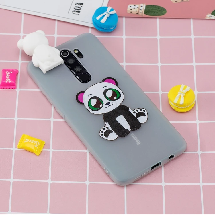 sFor Xiaomi Redmi Note 8 7 6 5 Pro 4 4X 5A Case Silicone Cute 3D Cat TPU Soft Back Cover Case For Redmi 6A 7 7A GO S2 K20 Coque