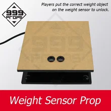 999 реквизит реальная спасательная комната для побега вес опоры поместите правильный вес объекта на датчик шкалы веса, чтобы разблокировать с открытым аудио