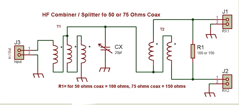 Divisor da Antena rx hf 1-50 Mhz - Image 3