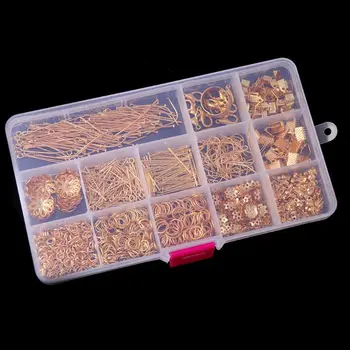 

Jewelry Making Finding Kit Clasp Flower Holder DIY Material Handmade Accessories U90E