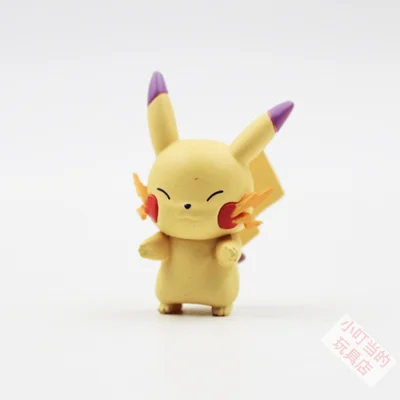 Takara Tomy Покемон 36 Стиль ПВХ Аниме фигурки Пикачу Сквиртл Bulbasaur Cubone Мини мультфильм Модель Коллекция Рождественский подарок - Цвет: 14