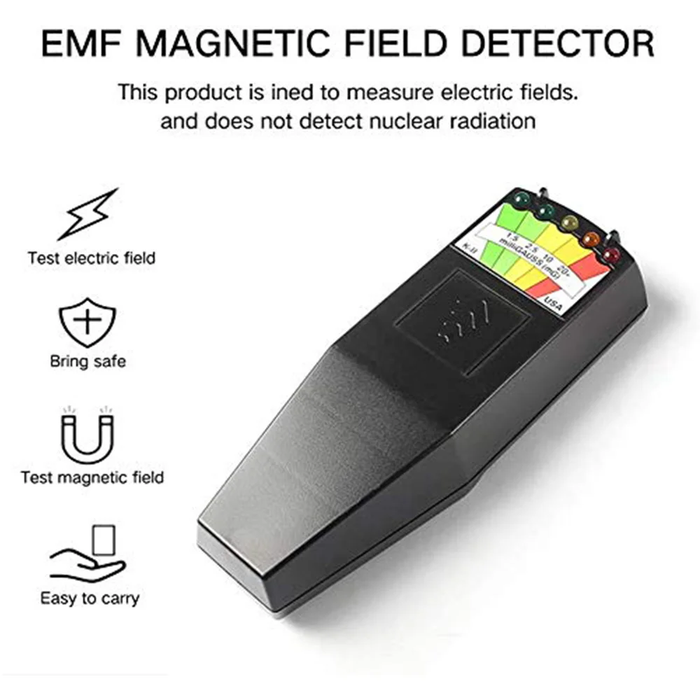 Измеритель EMF K2 ручной детектор электромагнитного поля с ЖК дисплеем |