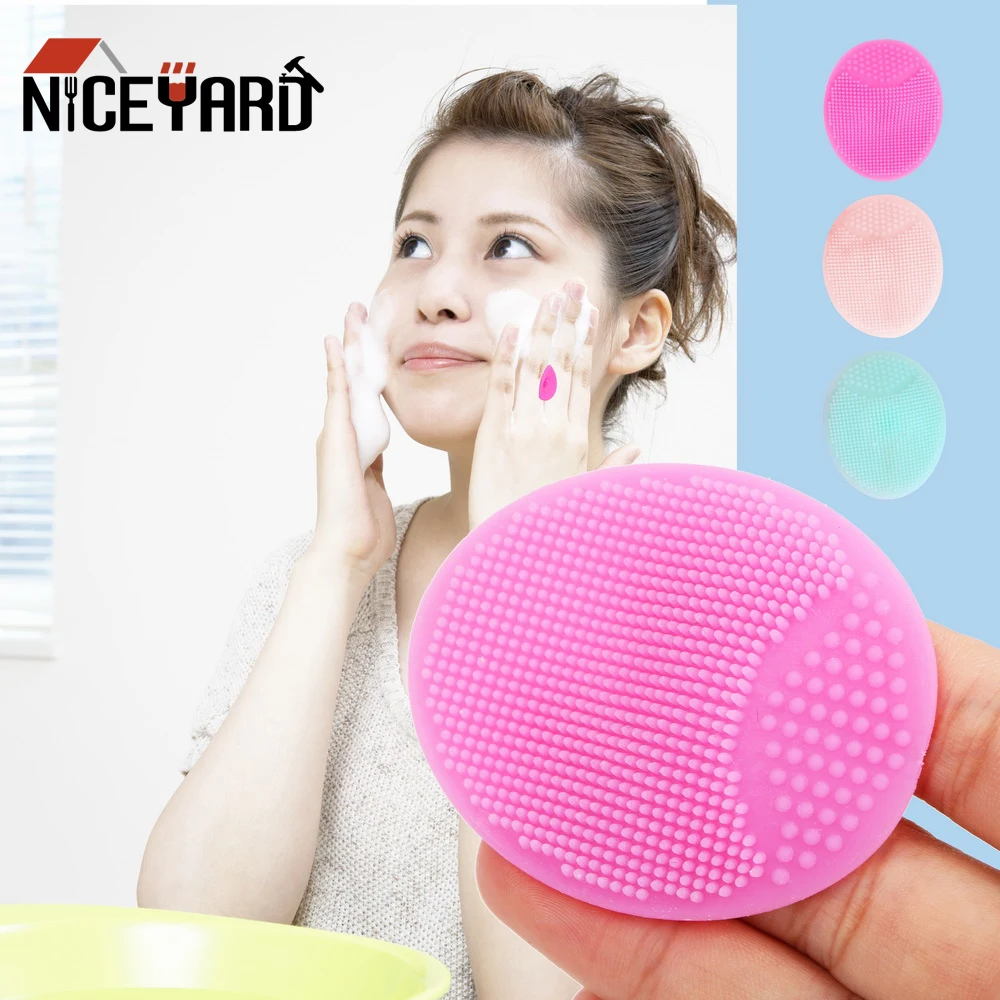 NICEYARD Silicone Facial Clean Brush Super Soft Sponges Scrubbers Face