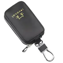 Для женщин и мужчин, для улицы, одноцветная сумка для ключей из искусственной кожи, на молнии, многофункциональный чехол для ключей, модная дамская ключница, ключница, держатели для ключей/E