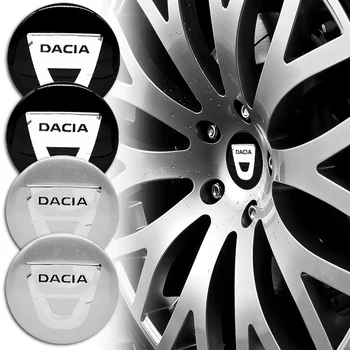 

4pcs Fashion Car Styling Wheel Center Cap Wheel Badge Sticker for Dacia Duster Logan Sandero Lodgy MCV Stepway Accessories