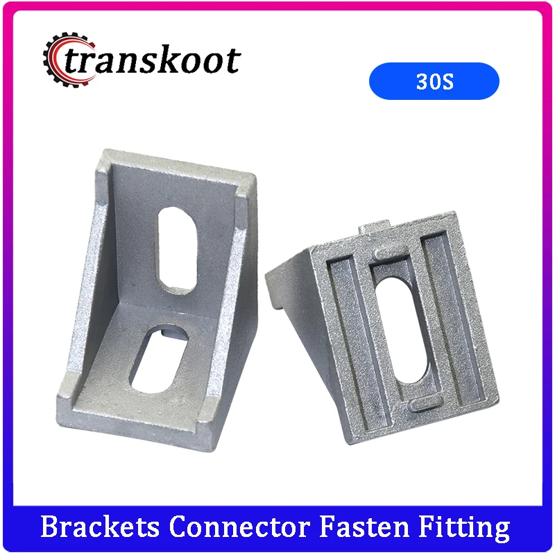 Nails, Screws & Fasteners AUTOUTLET 10pcs Right Angle Bracket Right Angle Bracket Connector T