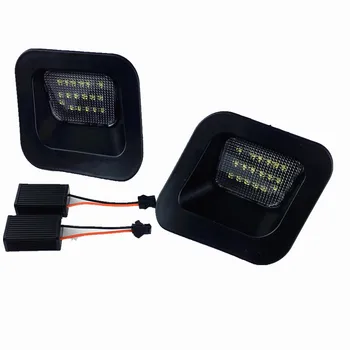 

2x LED Car License Number Plate Lights for Dodge RAM 1500 2500 3500 2003-2015 Auto White Illumination Licence Plate Light