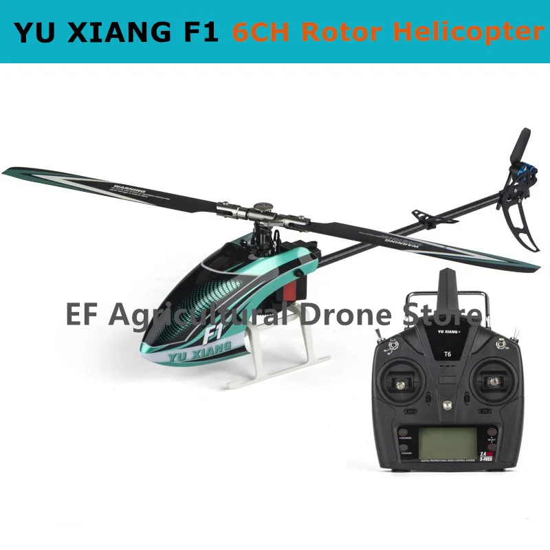Yu Xiang F1 Rc Airplane 2.4g 6ch Rotor Helicopter With 6g