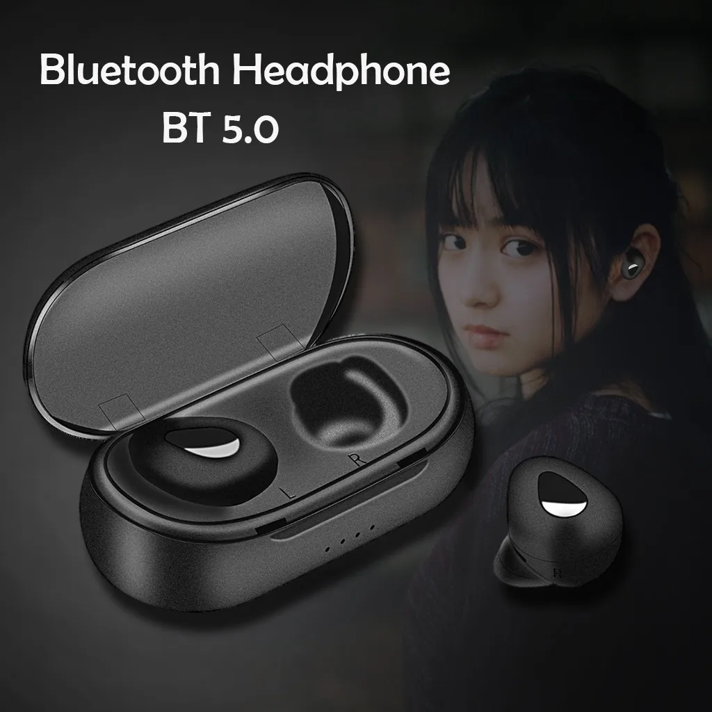 Мини Bluetooth Oordopjes Y20 True HIFI Draadloze Bluetooth 5,0 спортивные Близнецы 3D стерео Draagbare Draadloze Headset-L1023