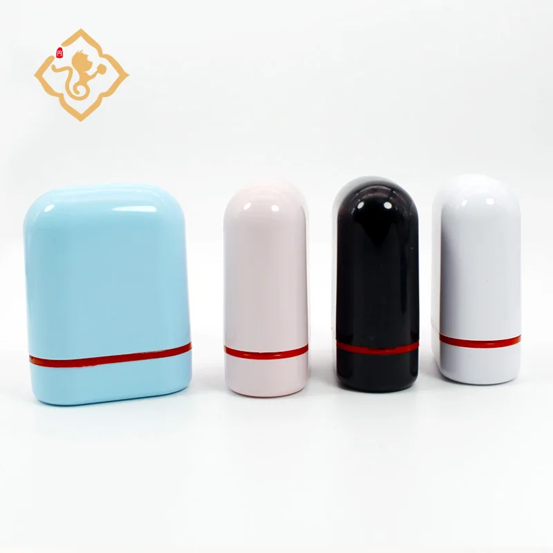 Photosensitive signature stamp DIY your cartoon name stamp DIY Scrapbooking diary Card Wedding Decoration10*30mmm