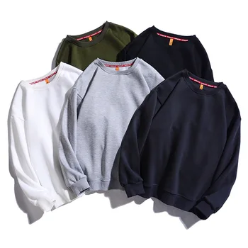 

New Mens Hoodies Sweatshirt Long Sleeve Tops Shirt New Brand Solid Casual Pullover Male Coats Outerwear Hip Hop Plus Size #610