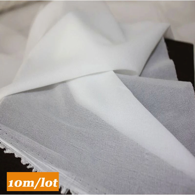 10M/Lot Single Face Glue Stretch Interfacing Fabric Iron on Fusible