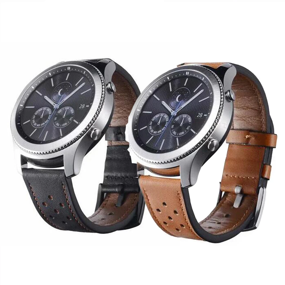 20 мм 22 мм для samsung galaxy watch 42 мм 46 мм gear sport S2 S3 Classic Frontier huawei gt 1 2 ремешок Группа huami amazfit Bip active