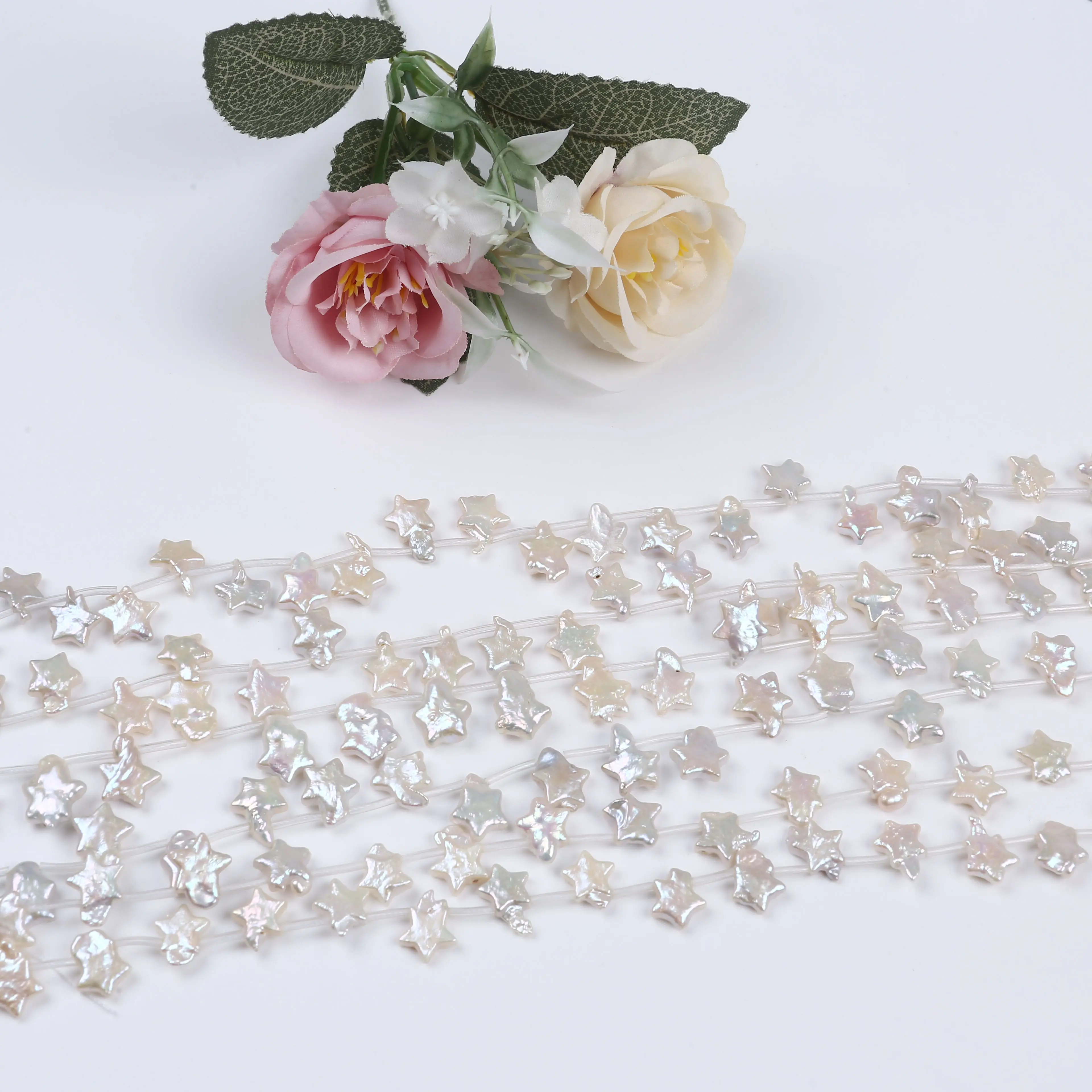 

_ 10-12 мм, Пресноводный Жемчуг в форме звезды, бусины россыпью для изготовления ювелирных изделий