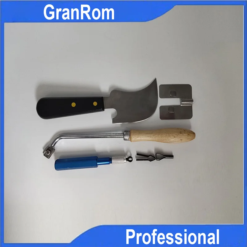 Мульти ручной Groover с ножом Полумесяца и виниловой отделкой для виниловых напольных покрытий набор для сварки монтажные инструменты