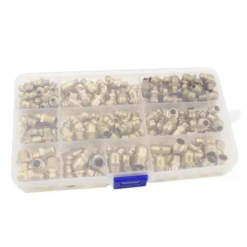 

Great Performance 135x Zerk Grease Fittings Assortment Kit M6 M8 M10