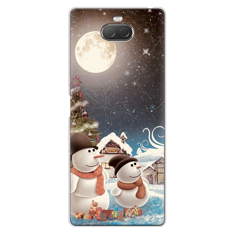 Мягкий чехол из ТПУ для sony Xperia L2, L1 X XA, XA2, XA1 Plus, ультра мультяшный Санта Клаус, олень, задняя крышка - Цвет: sd2ryue