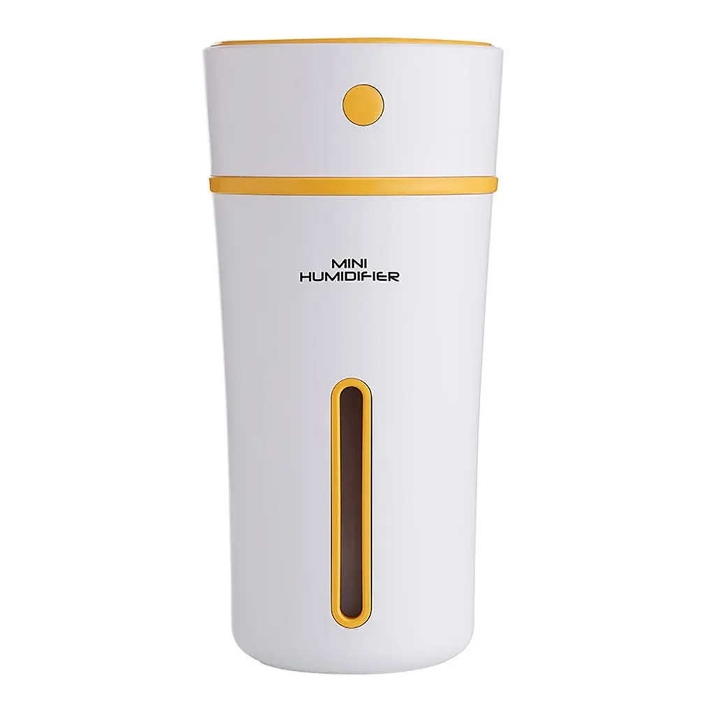 

Mini Air Humidifier USB Ultrasonic Humidifier Car Aroma Diffuser Electric Essential Oil Diffuser Cup LED Lights