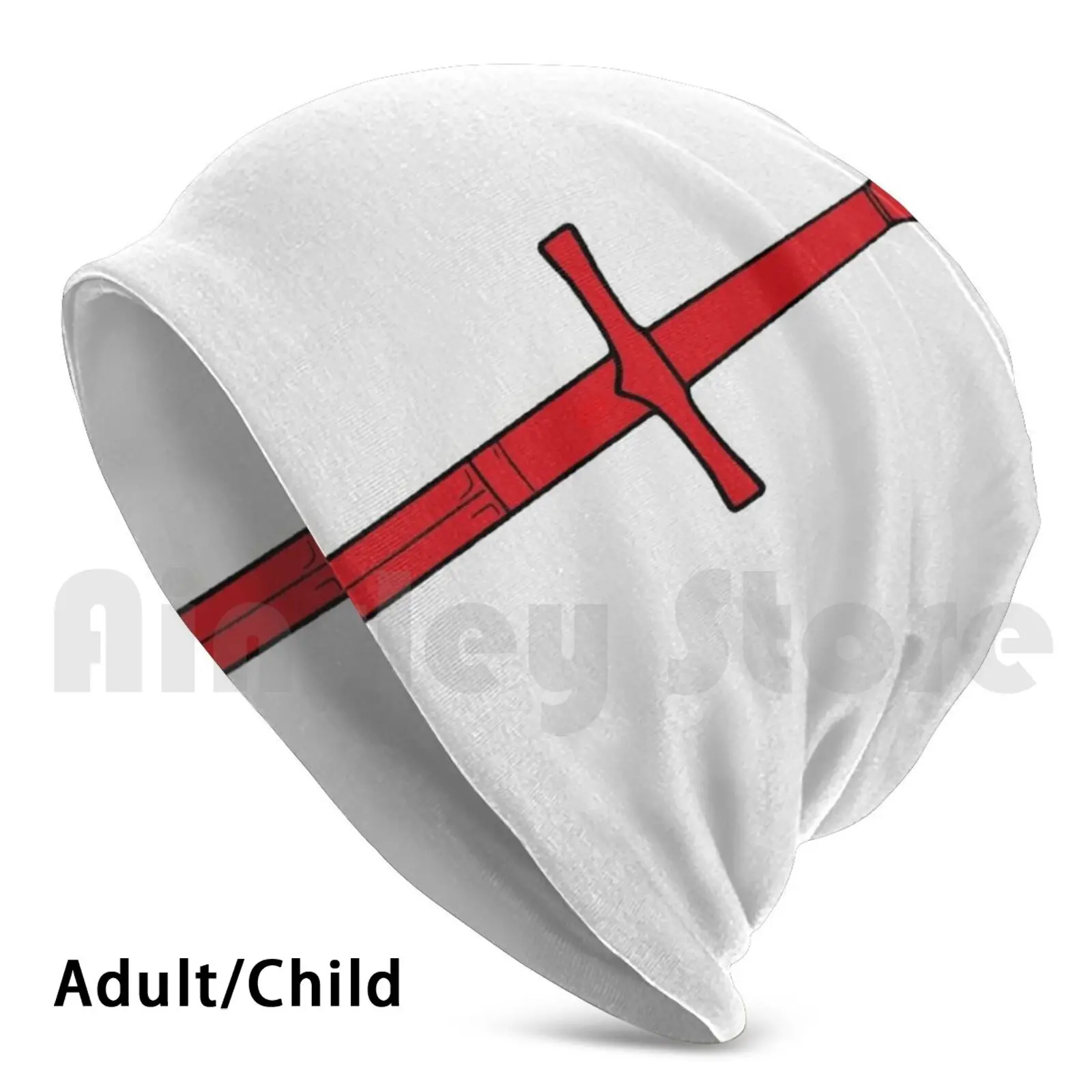 Red Claymore Berretti Cappello Lavorato A Maglia Hip Hop Red Claymore Sword