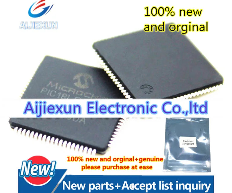 

2Pcs 100% new and orginal PIC18LF8720-I/PT QFP80 64/80-Pin High Performance 1 Mbit Enhanced FLASH Microcontrollers with in stock