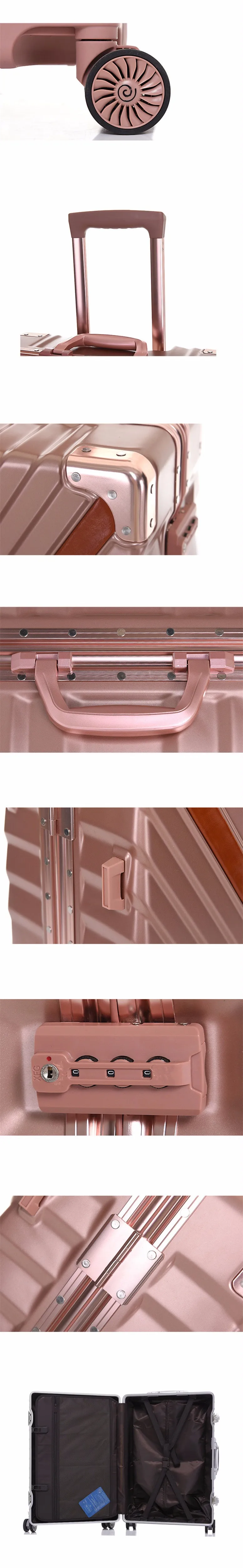 Спиннер Nniversal колесо Carry-On, алюминиевый каркас чемодан на колесиках сумка, многоколесная тележка чехол, жесткая дорожная коробка Drag
