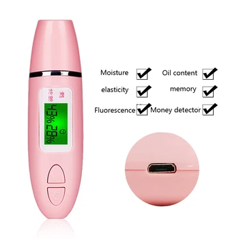 

Skin Care Tools LCD Digital Moisture Monitor Detector Facial Skin Analyzer Tester Moisture Analyzer Skin Detector Care Tools