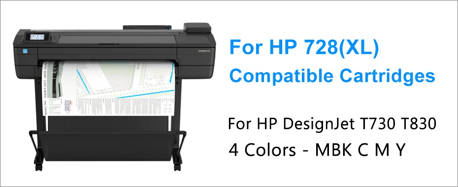 HP, tinta completa com F9J68A, F9J67A, F9J66A,