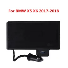 10 Вт Qi Беспроводное зарядное устройство для BMW X5 X6- быстрое зарядное устройство автомобильное крепление Беспроводное зарядное устройство для Iphone 8 X Xs Max автомобильный держатель зарядное устройство