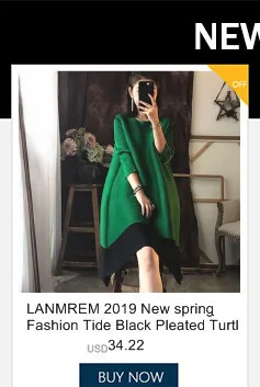LANMREM, женское платье, зимнее, новое, одноцветное, длинный рукав, прямое, водолазка, элегантное, длинное, вязанное, пуловер, платье PC334