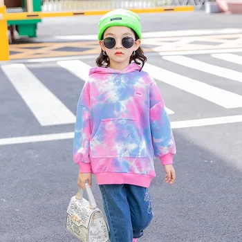

Girls Oversize Hoodies 10 to 12 years Fashion Tops 2020 Autumn Pink Pint Teen Girls Outfit