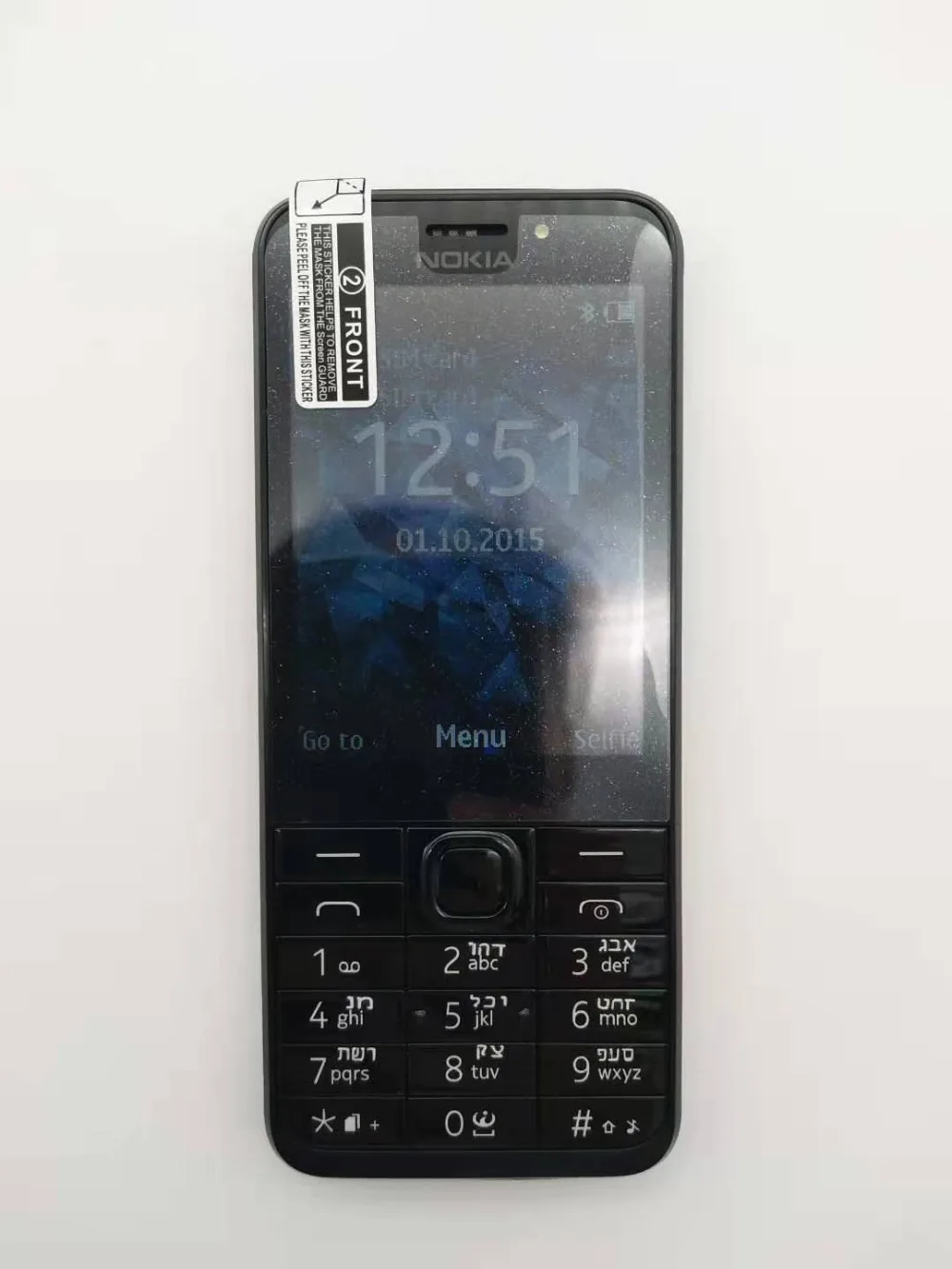 Разблокированный телефон NOKIA 230 с двумя sim-картами, GSM, хорошее качество, отремонтированный мобильный телефон и иврит, арабский, русский, клавиатура