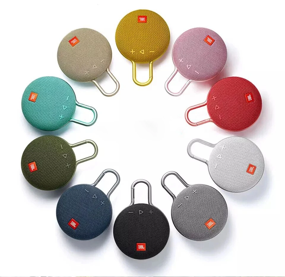 JBL CLIP 3 Mini Portable Wireless Outdoor IPX7 Waterproof Bluetooth Speaker with HD Microphone Passive Bass Driver Charge 4 | Электроника