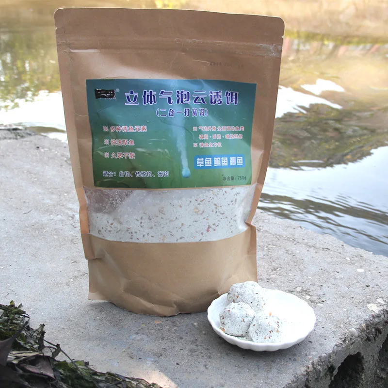 

Lure Fish qi pao qiu Stereo Bubble Cloud Bait Fish-gathering Bait Crucian Carp Oxygenation Fast Poly Fish Fishing