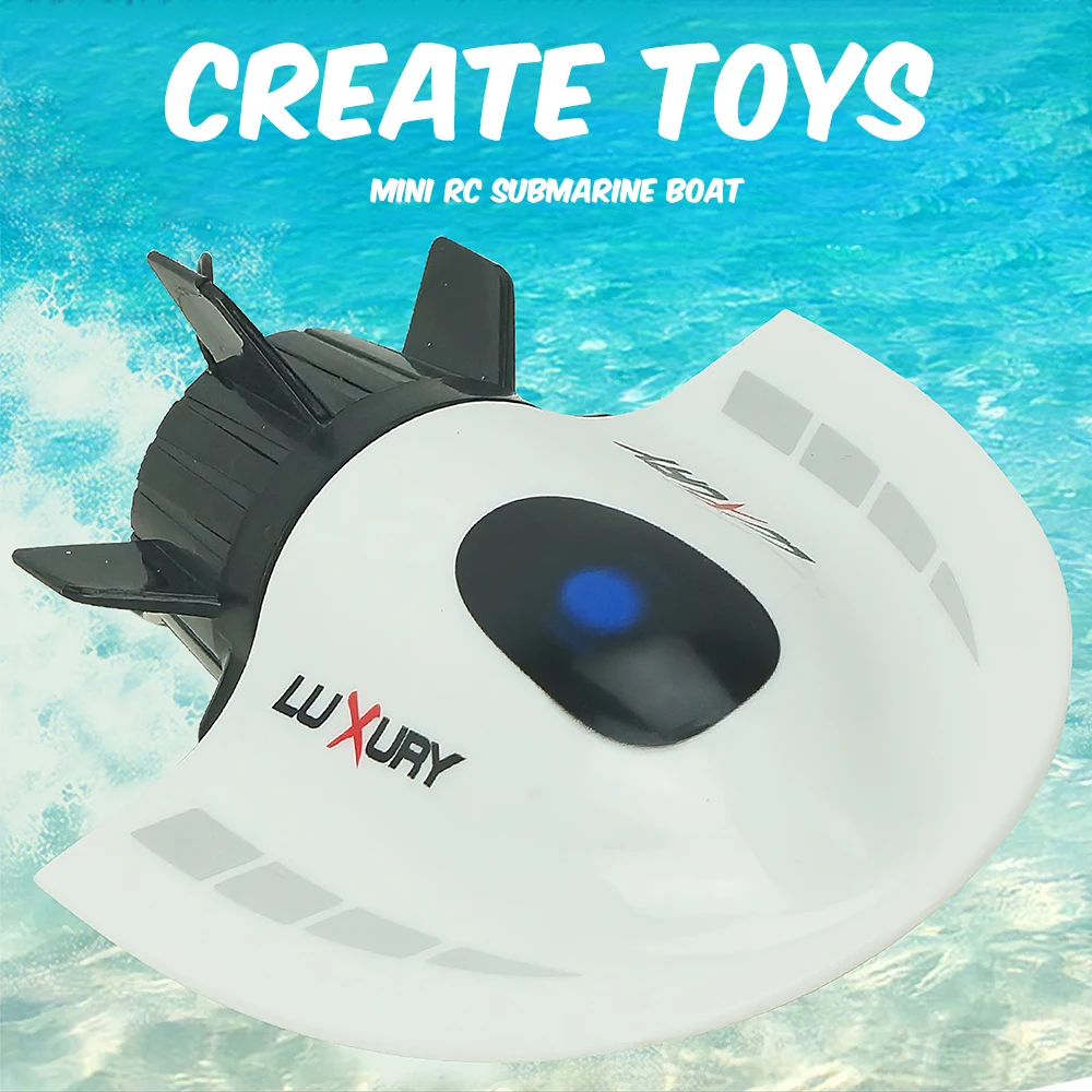 Создание игрушек Мини RC лодка RC игрушка дистанционного управления Водонепроницаемый Дайвинг Рождественский подарок для детей мальчиков