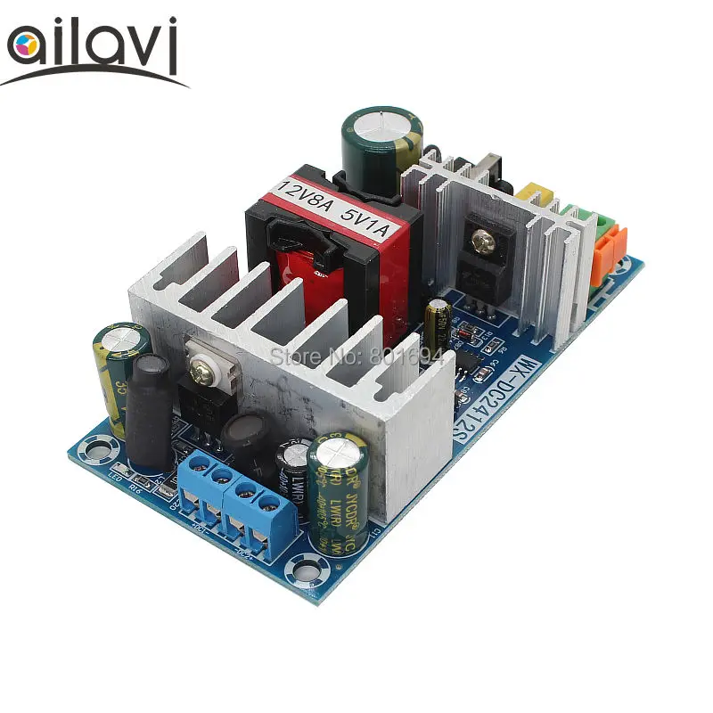 12V200W высокой мощности импульсный источник питания плата модуль DC12V17A 20A голая