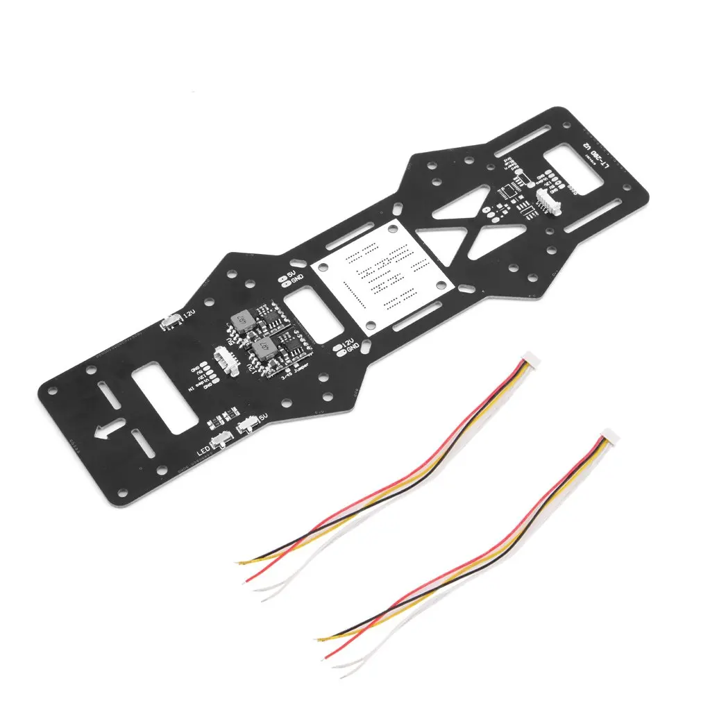Лидер продаж! 5 В/12 В встроенный BEC светодиодный распределитель питания PDB плата FPV