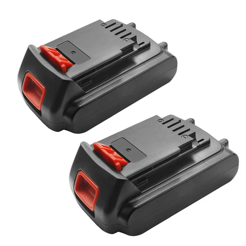Литий-ионный аккумулятор для BLACK &amp DECKER сменные батареи 18 в 4000 мАч LB20 LBX20 LBXR220 LBX4020