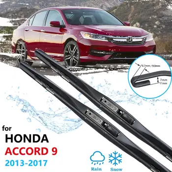 

Car Wiper Blades for Honda Accord 9 9.5 2013 2014 2015 2016 2017 IX Front Window Windscreen Windshield Wipers Car Accessories