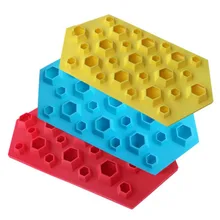 1 шт. 3D бриллианты драгоценный камень холодный кубик льда Шоколад Мыло лоток формы силиконовые мягкие формы