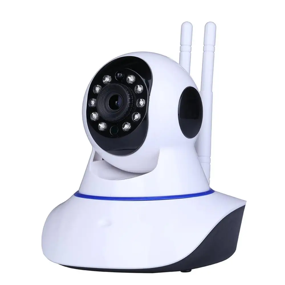 

720P Two Antenna Wifi Ip Camera Video Surveillance P2P Home Security Dual-Gain Antenne Cloud Tf Card