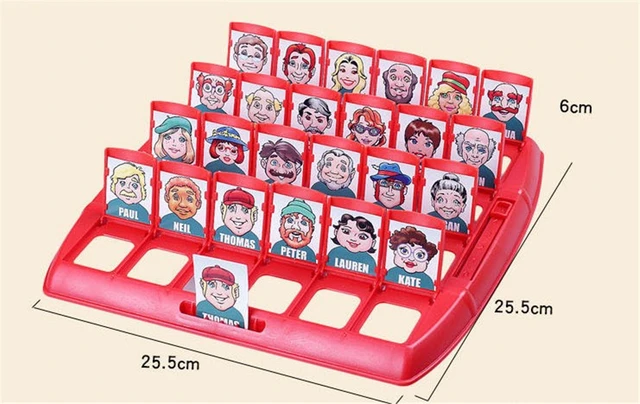 Who Is It Classic Board Games Interactive Memory Kids Funny Family Guessing Montessori Antistress Children Educational Toy Gift 5