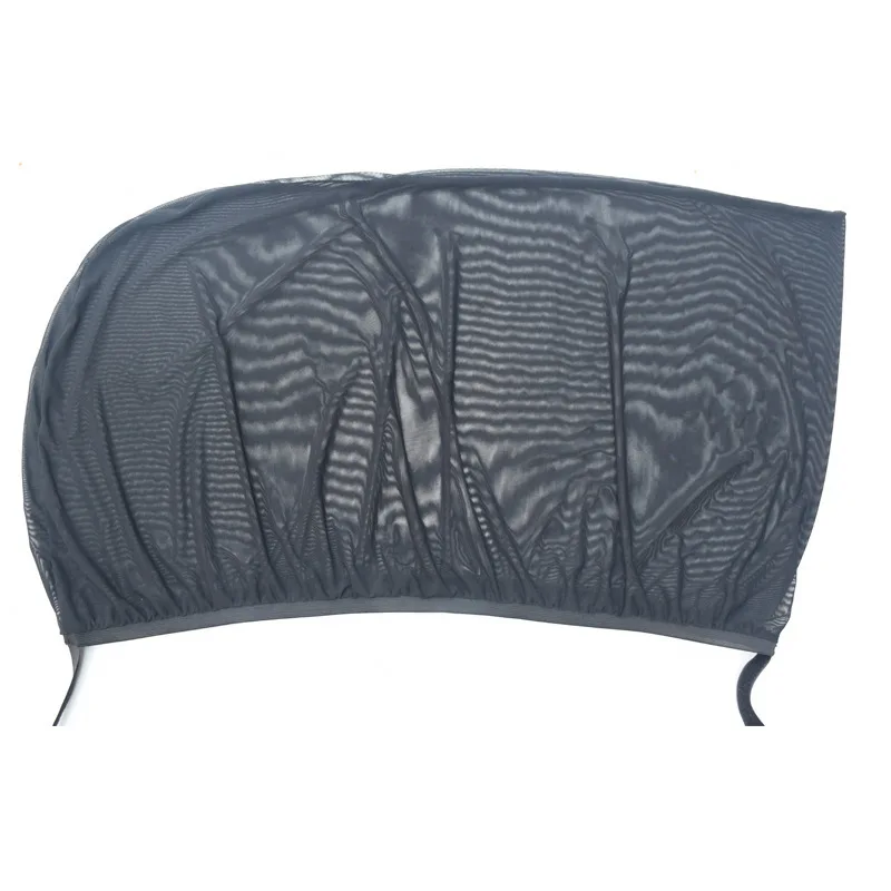 Car Window Sunshade 2/4pcs Front/Rear Side Window UV Sunshine Cover Shade Mesh Car Mosquito Net for Baby Child Camping
