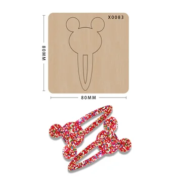 

Heating leather stamp metal cutting dies new Hairpin headdress hollow Mold for Card DIY package Suitable for big shot machines