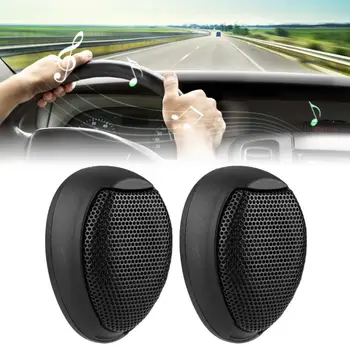 

1000W Mini Car Speaker Audio Round Stickable Loudspeaker Automobile Speaker with Glue Compact design Lightweight easy to install
