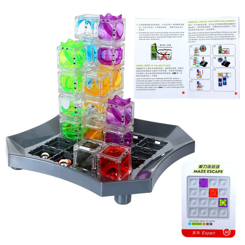 thinkfun gravity maze marble run logic game and stem toy for boys and girls age 8 and up
