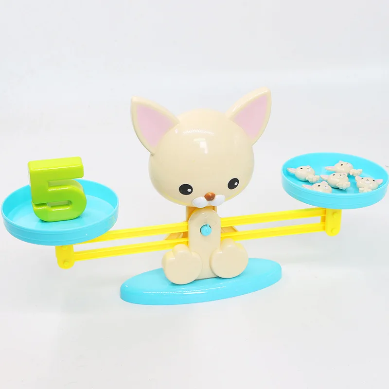 

Puppy Balance Children'S Educational Science Early Education ENLIGHTEN Addition And Subtraction Balance Game Libra Toy Hot Selli