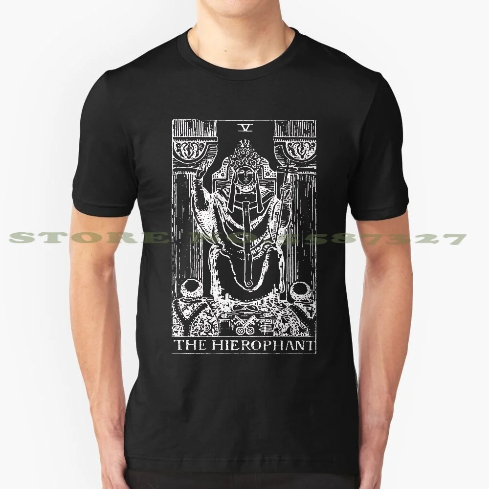 The Hierophant Cool Design Trendy T-Shirt Tee Tarot Mystic Occult Occultist Divine Divination Philosophy Philosophical Society | Мужская