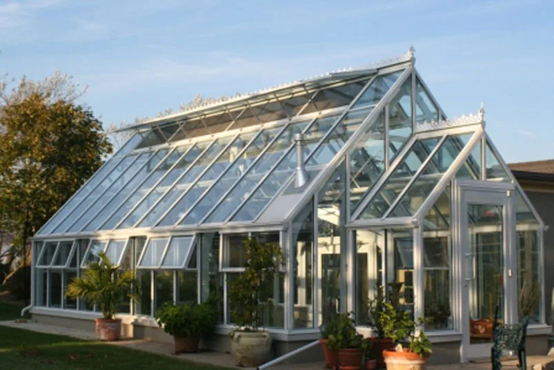 Luxury Conservatory outdoor sunrooms Prefab House Sunroom aluminium glass house