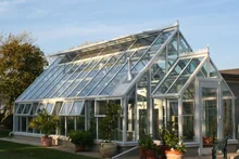  Manufacturer building glass 10mm 12mm aluminum frame clear tempered glass winter garden for sunroom 